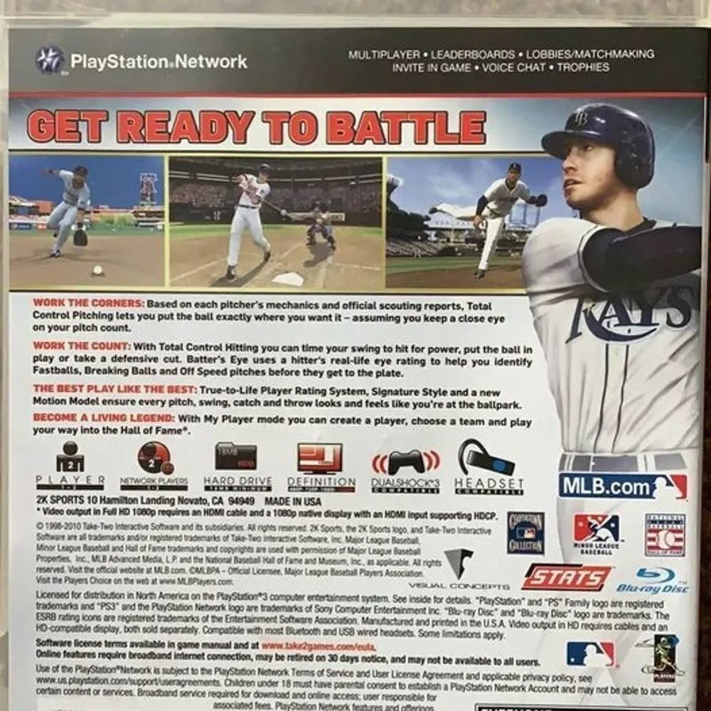 2k Sports Major League Baseball 2k10